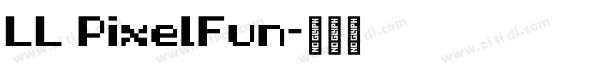 LL PixelFun字体转换